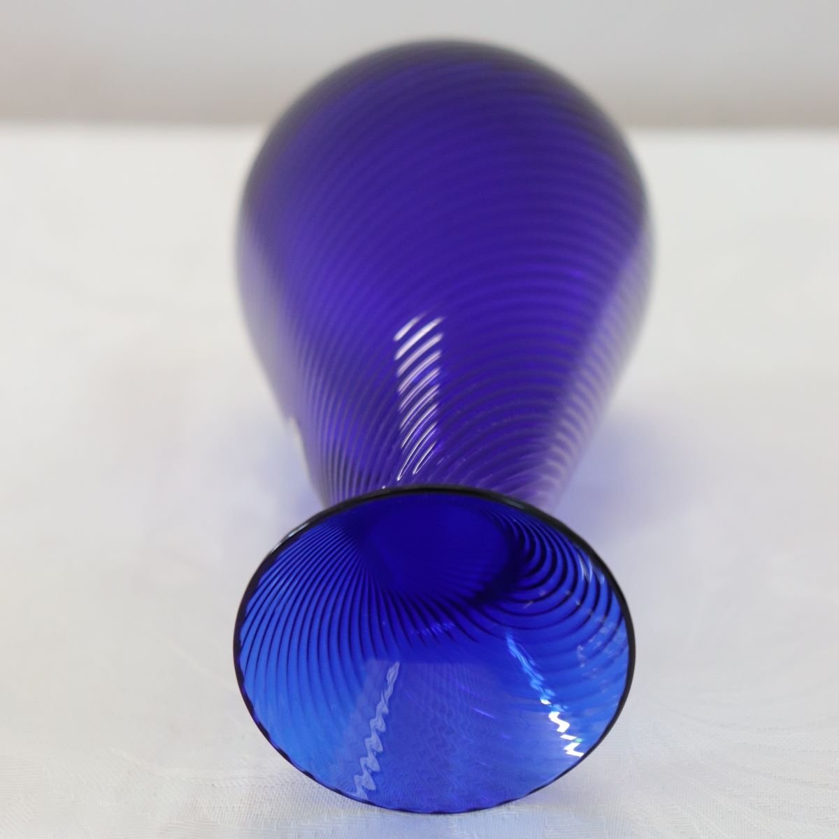 Set Of 3 Signed Venini Vases Dated 2012 With Original Label-photo-2