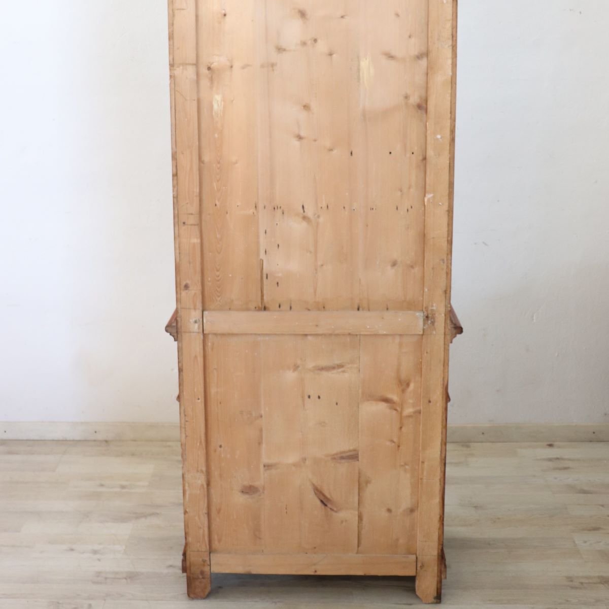 Antique Display Cabinet Made Of Larch Wood, Italy, Late 19th Century-photo-8