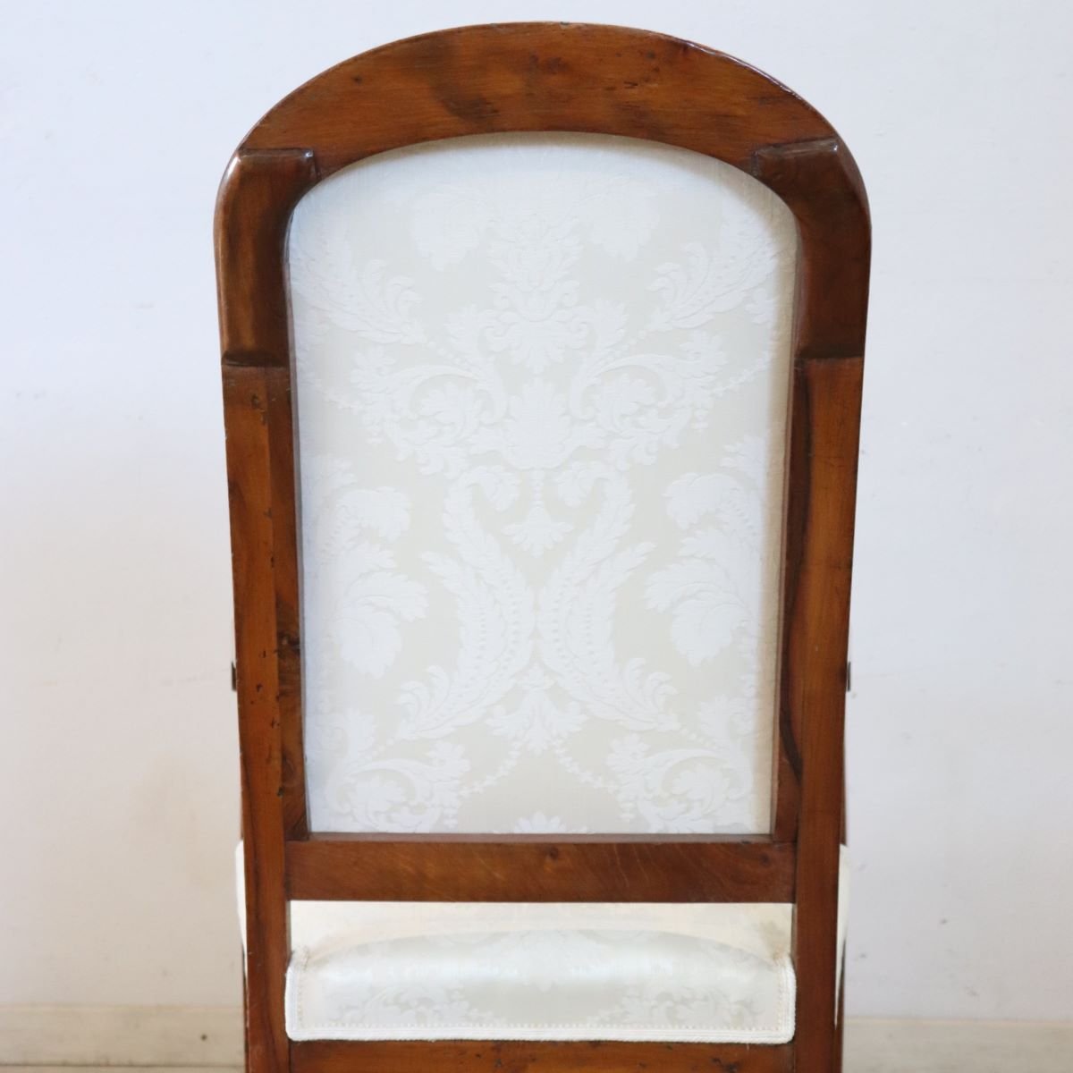 Antique Walnut Armchair, Italy, 19th Century-photo-2
