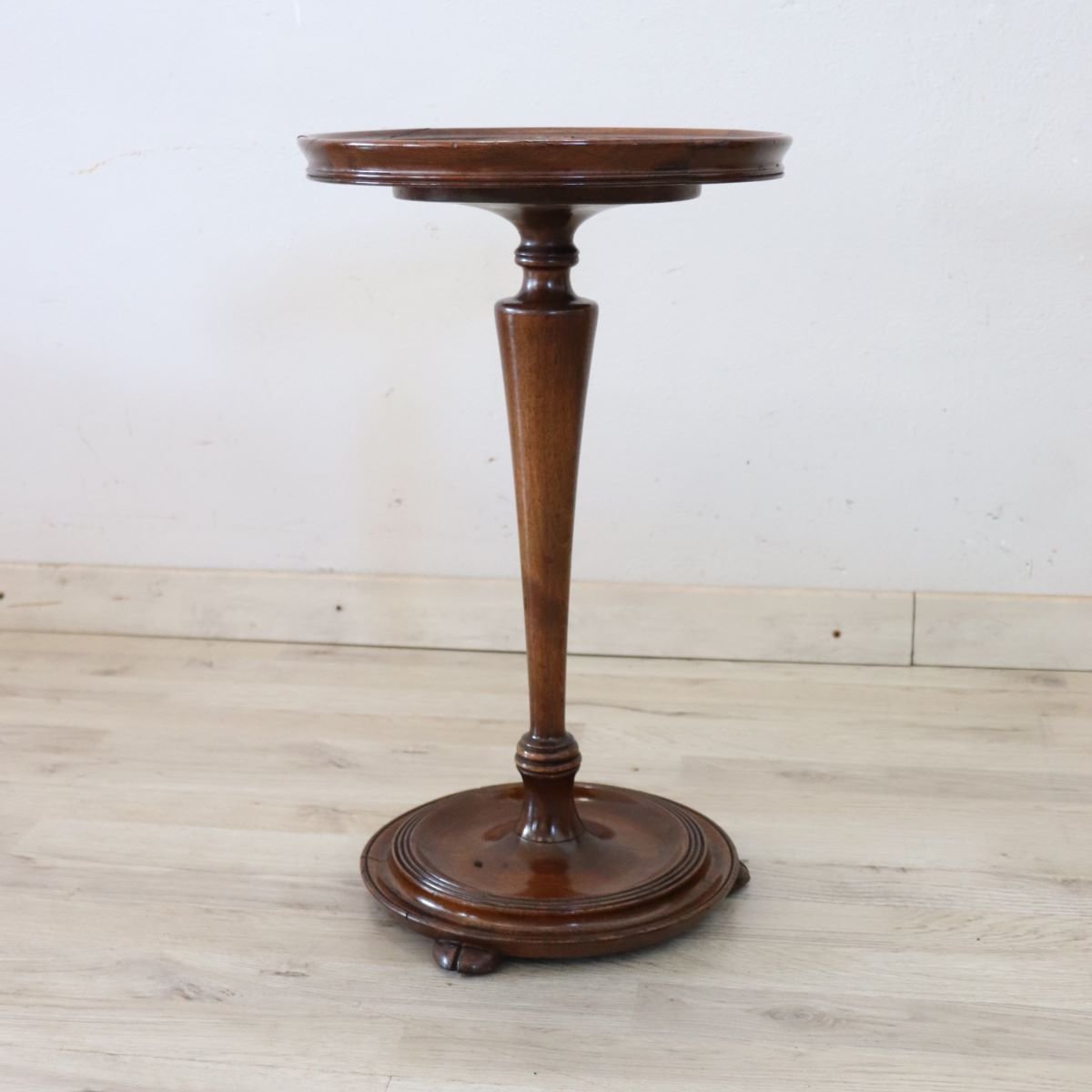 Walnut Side Table, Italy, Early 20th Century-photo-6