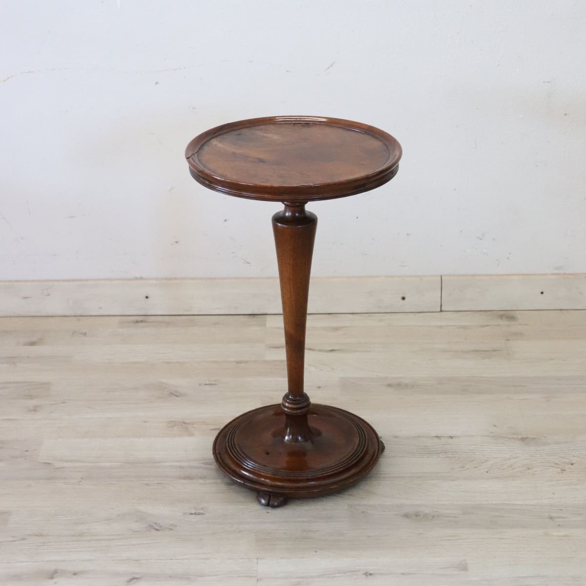 Walnut Side Table, Italy, Early 20th Century-photo-7