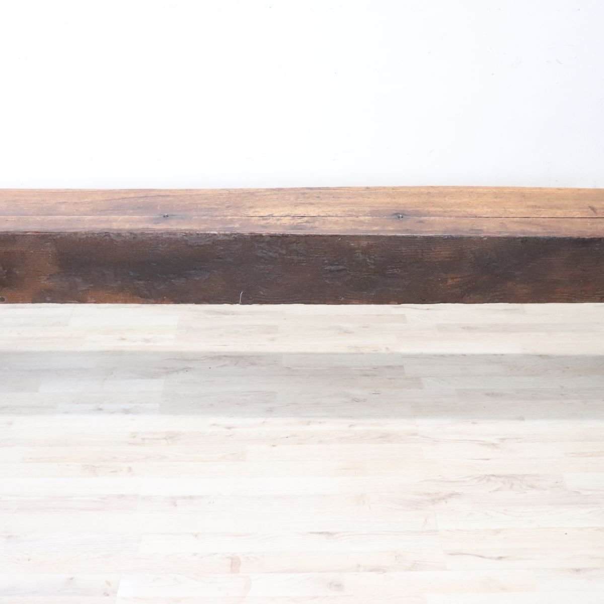 Antique Long Walnut Bench With Storage Compartment, Italy, Early 18th Century-photo-4