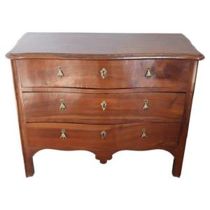 Antique Chest Of Drawers In Walnut 18th Century