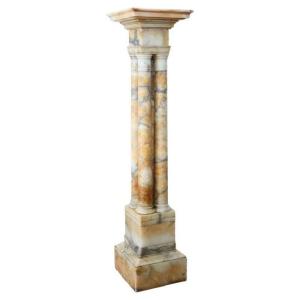 Colonne en marbre, Italie, 19ème siècle