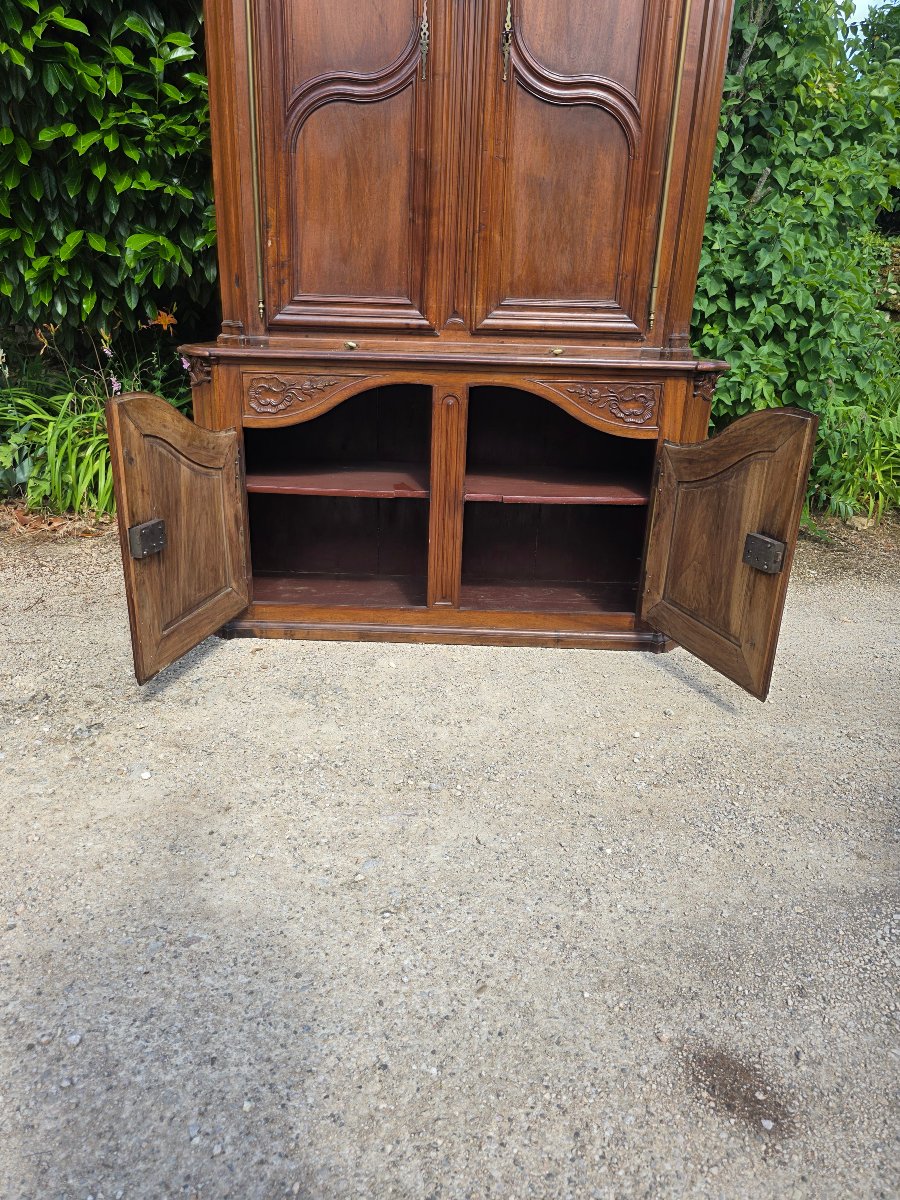 Two-body Walnut Sideboard-photo-1