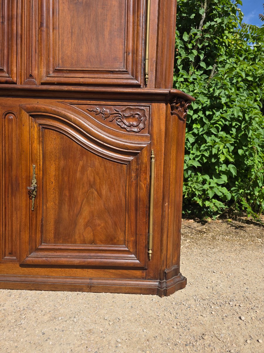 Two-body Walnut Sideboard-photo-2