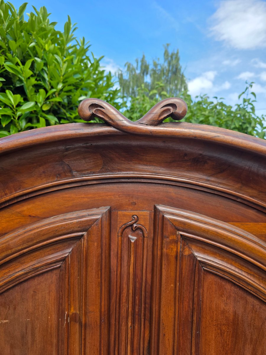 Two-body Walnut Sideboard-photo-5