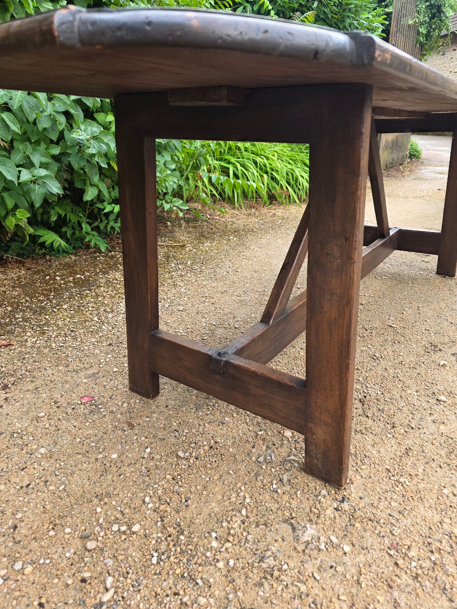 Farm Table In Oak And Fir-photo-2