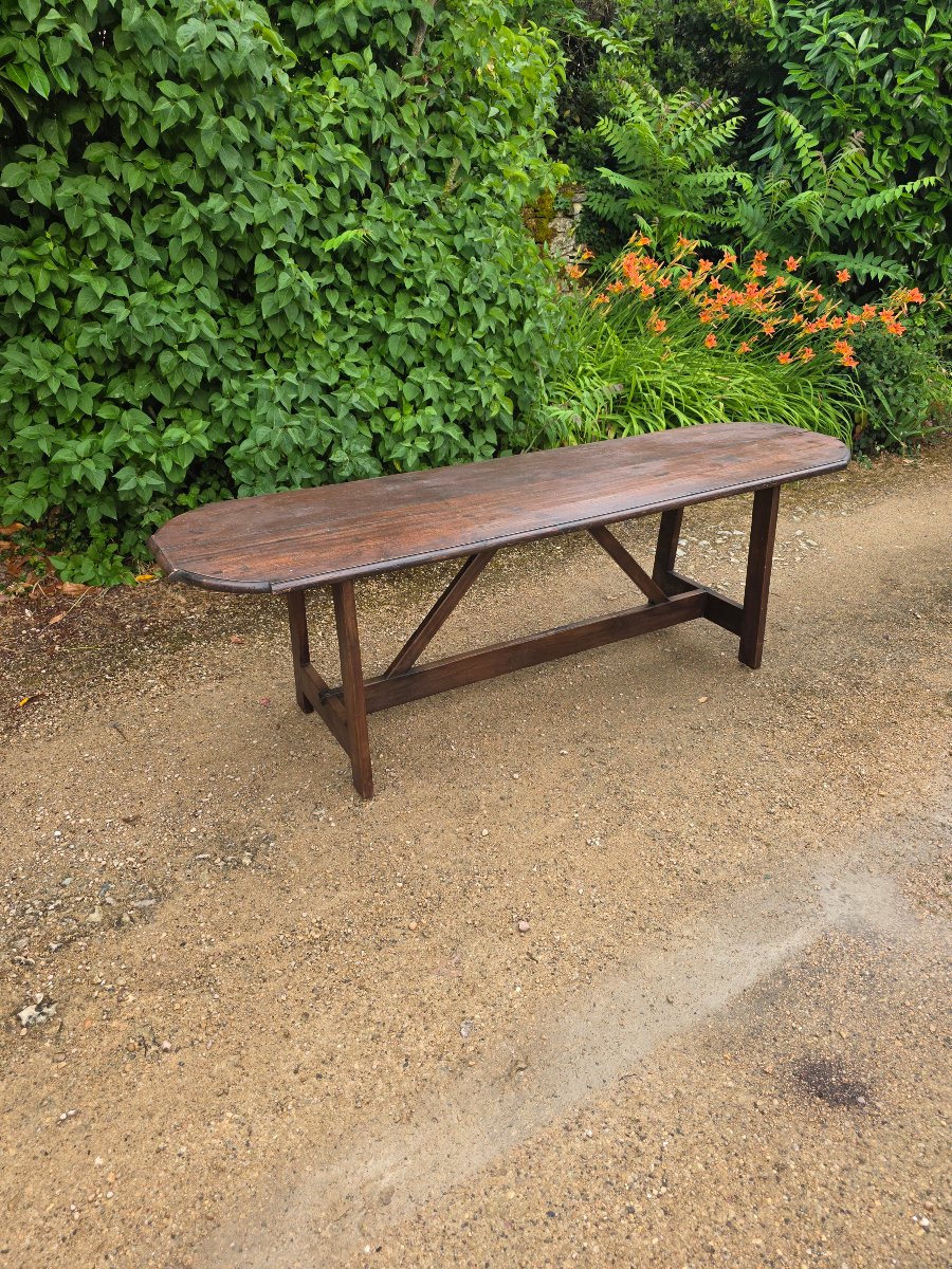 Farm Table In Oak And Fir