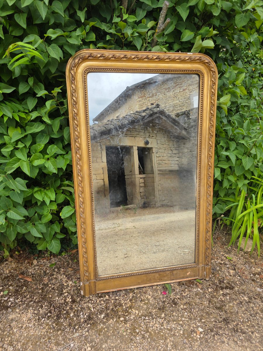 Miroir de cheminée Louis Philippe 