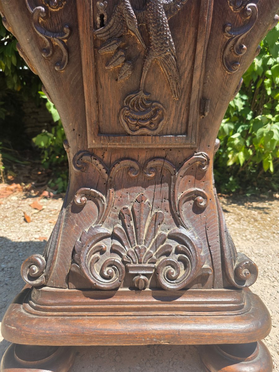 Tabernacles en chêne monoxyle début du 18eme-photo-2