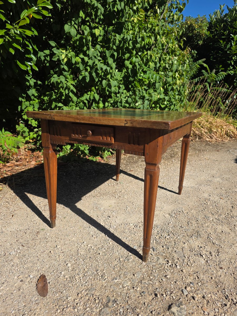 Table de changeur en noyer-photo-4
