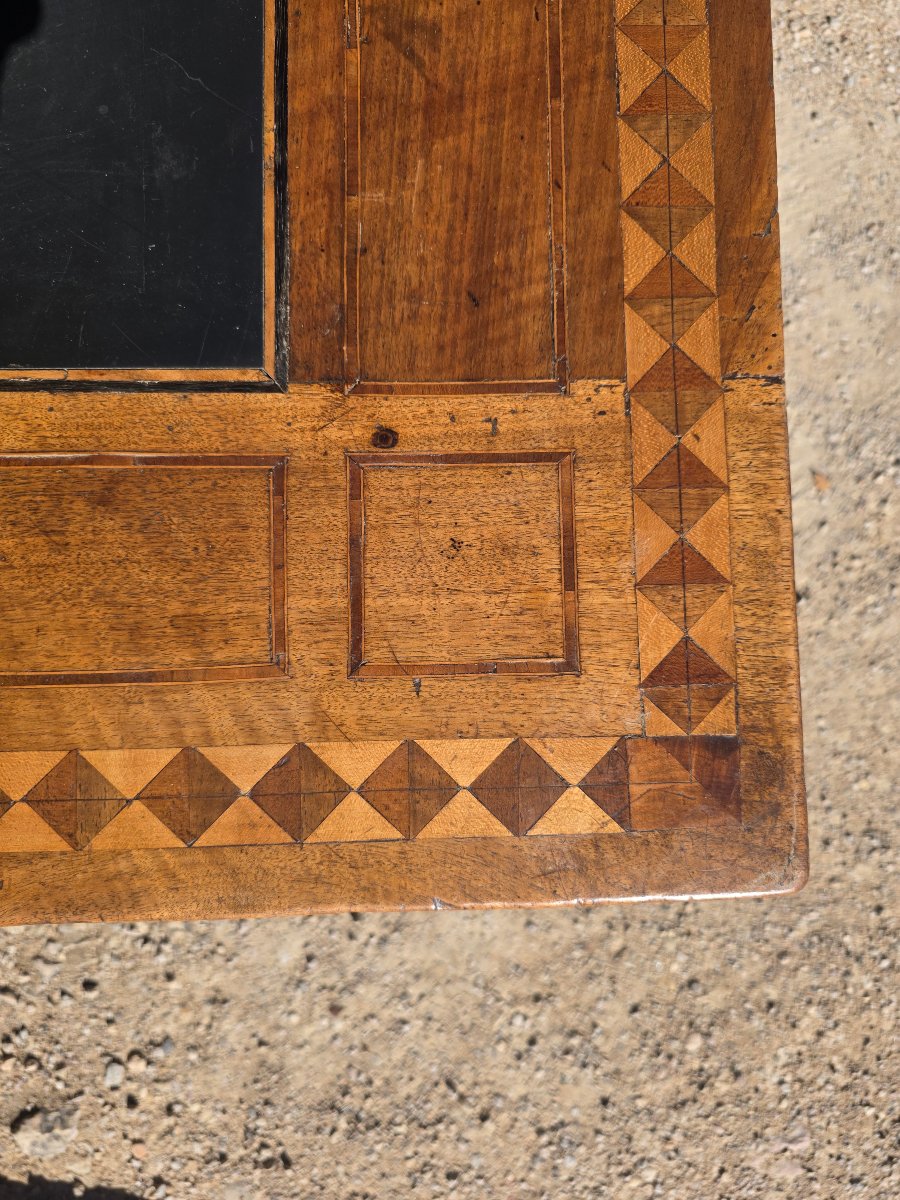 Table de changeur en noyer-photo-3