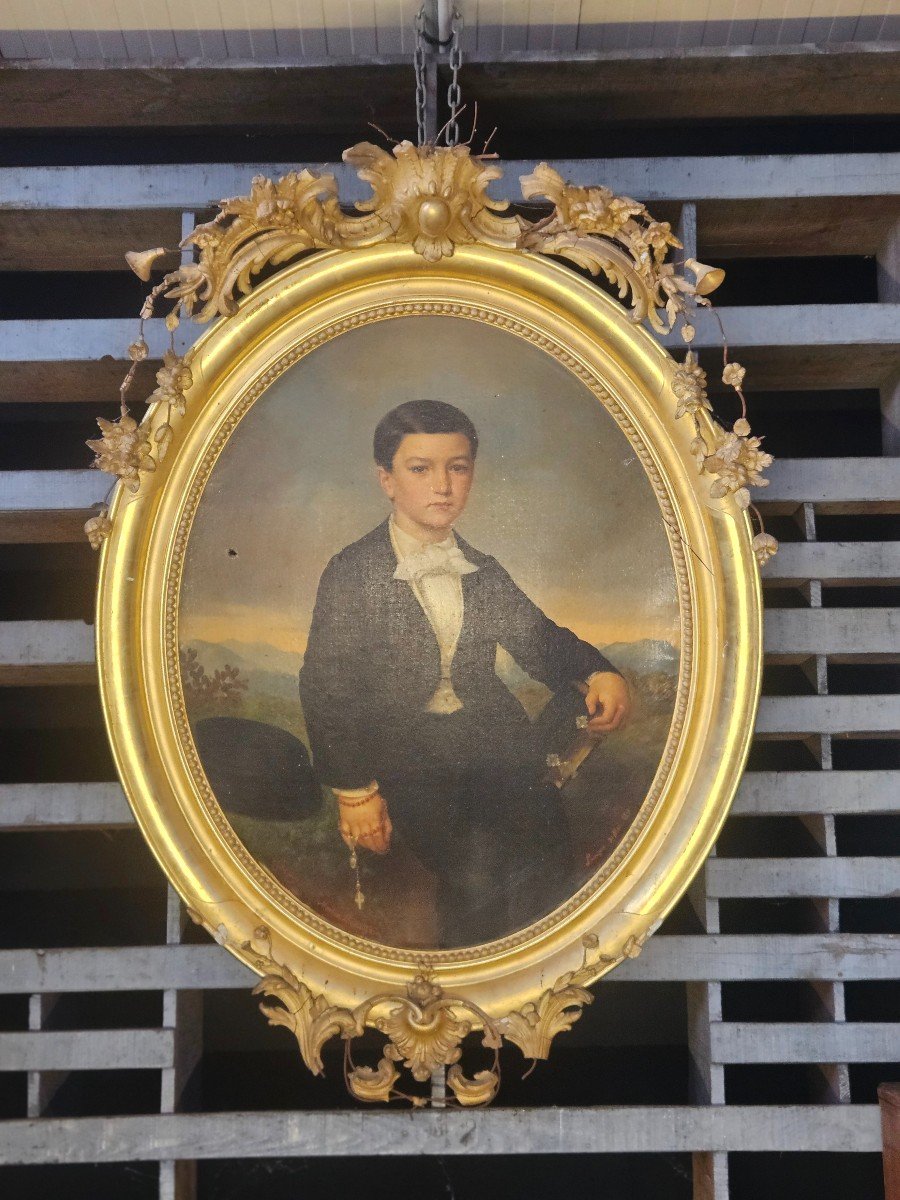 19th Century Young Boy Portrait -photo-4