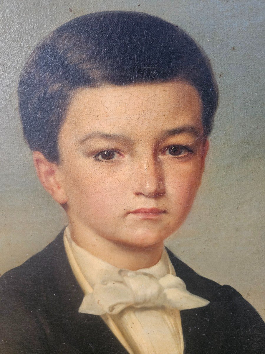 19th Century Young Boy Portrait -photo-1