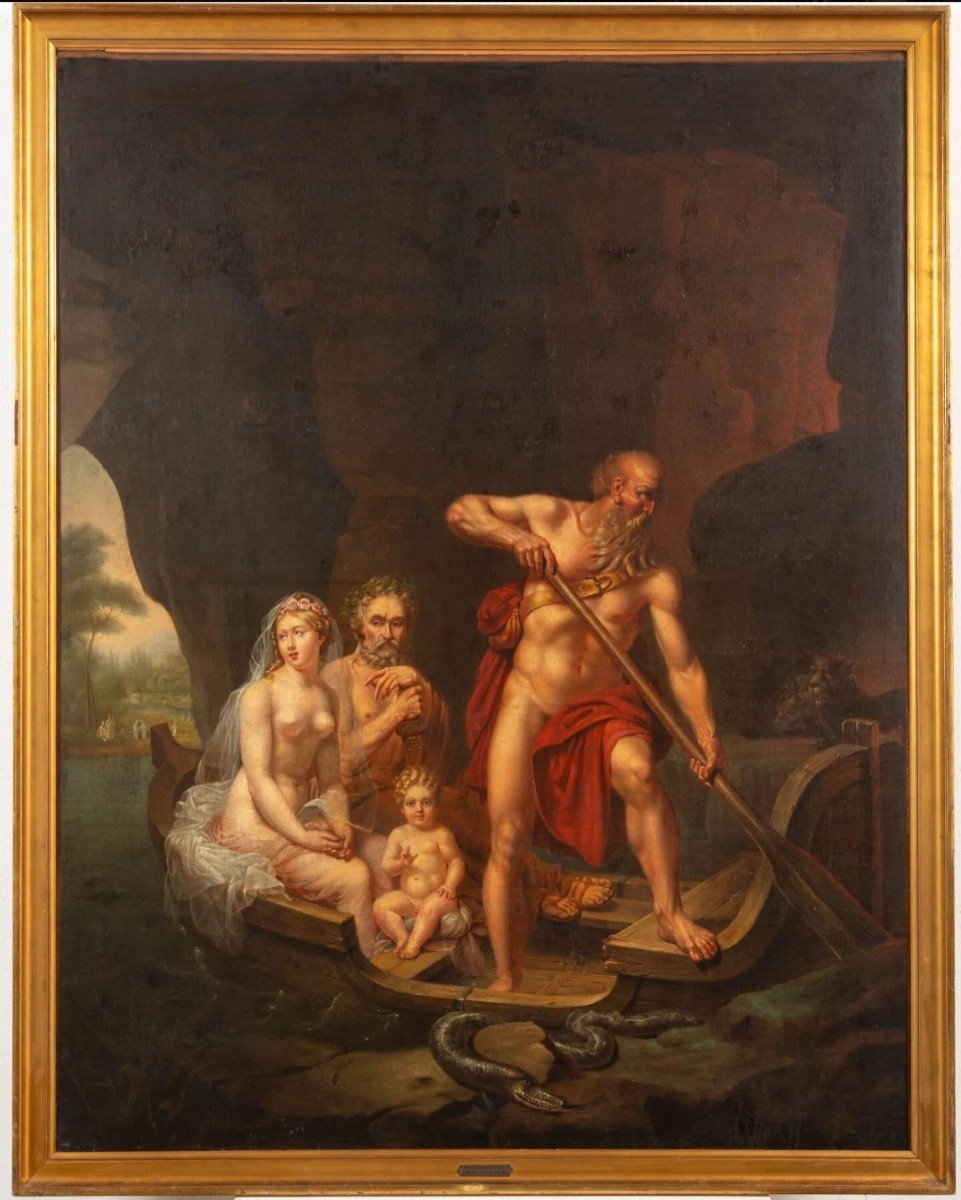 François Gérard (attributed), Very Large Hst, Late 18th-early 19th Century. 