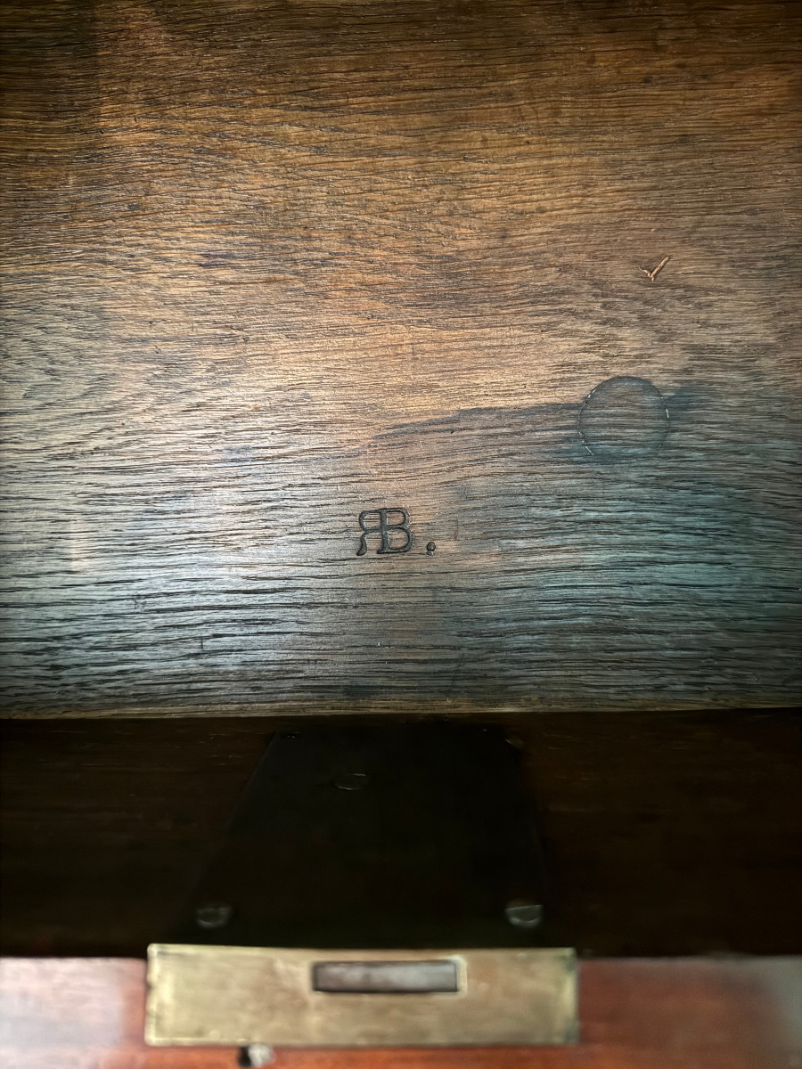 Rare Consulate Period Mahogany Barber's Chair – Early 19th Century-photo-4