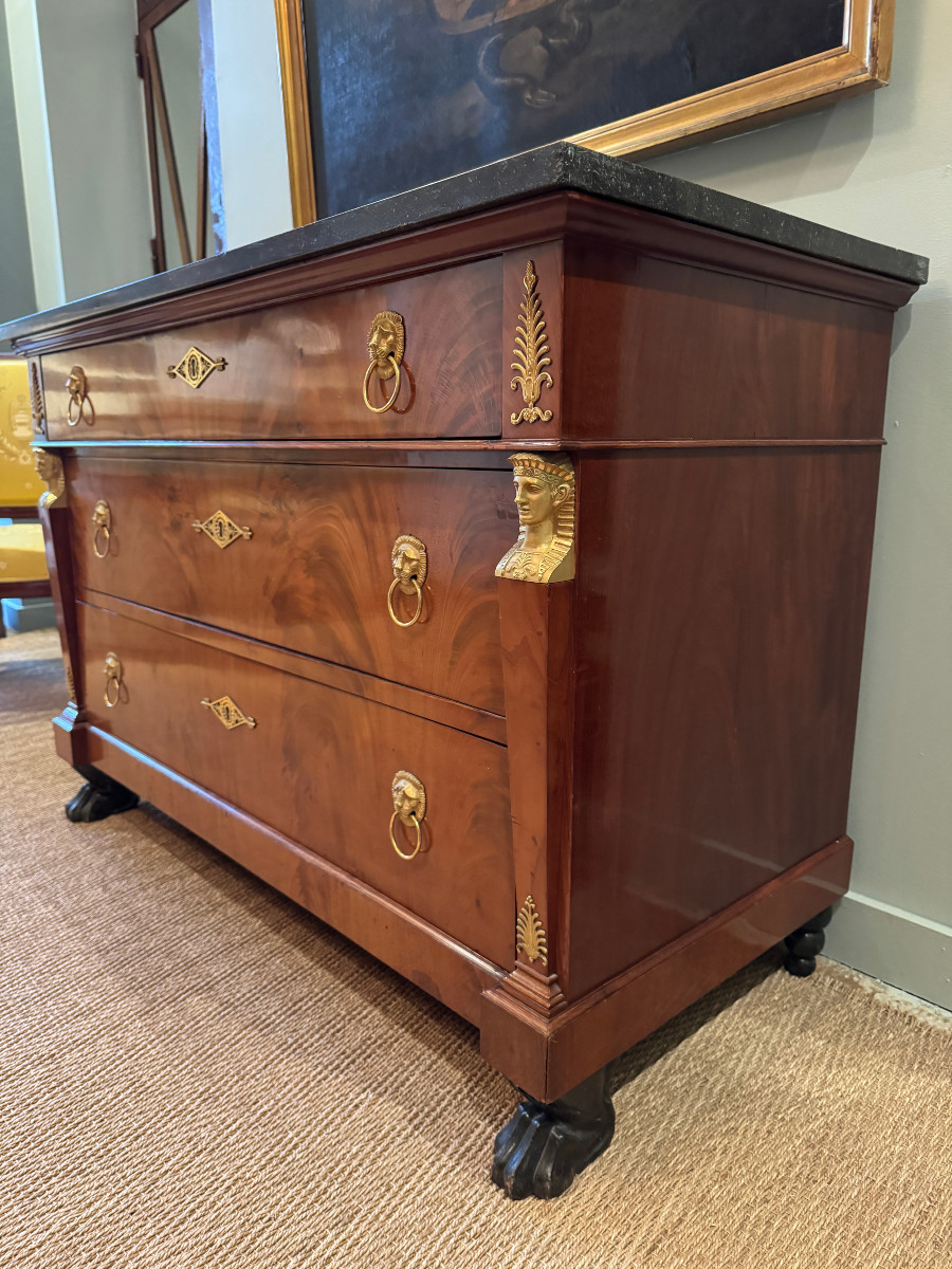 Marcion, Commodus From Egypt, Stamped. Empire-consulate Period. -photo-1