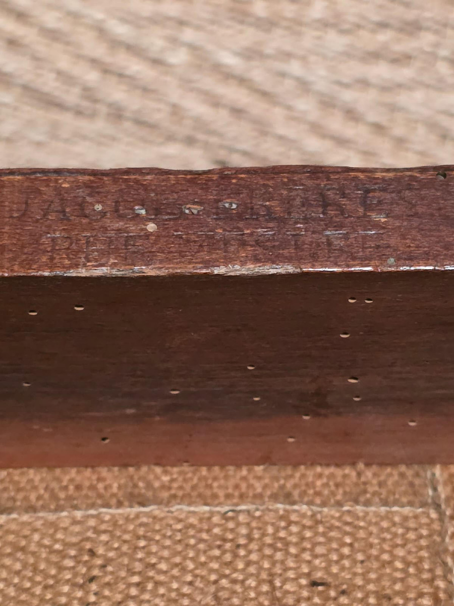 Jacob Frères, Pair Of Stamped Armchairs From The Empire-consulate Period. -photo-7