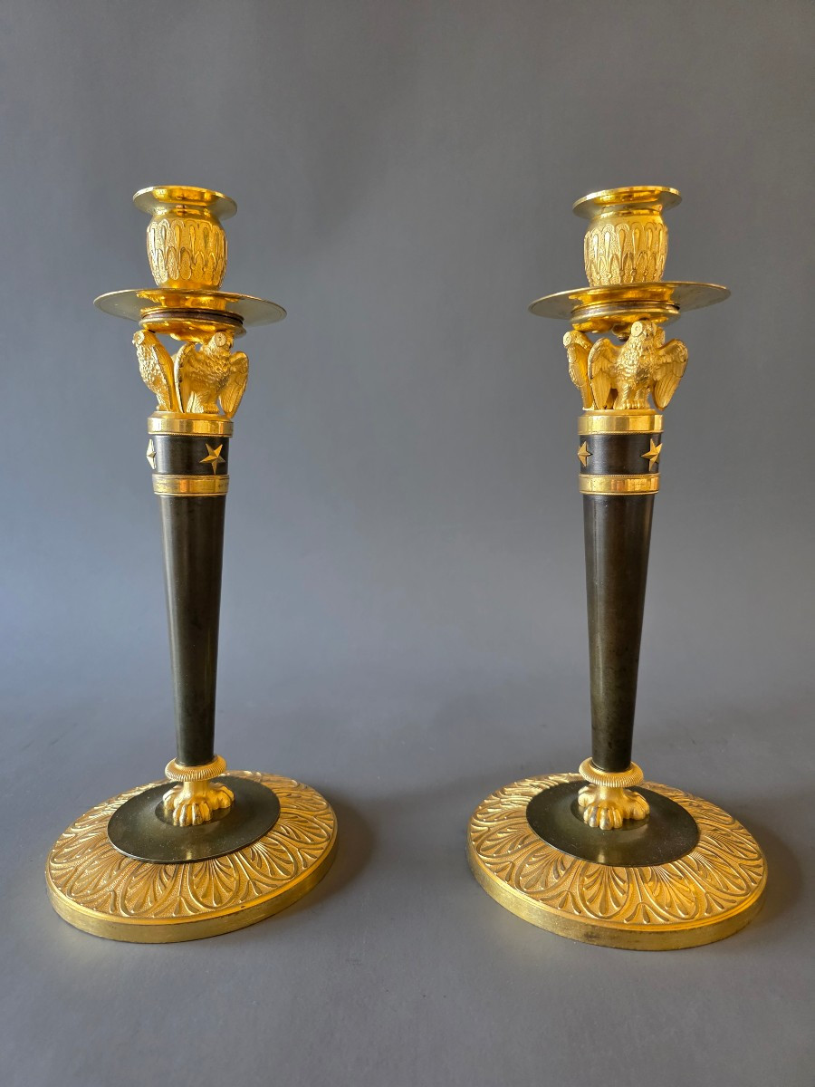 Claude Galle, Large Pair Of Empire Period 