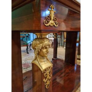 Jacob Desmalter Et P.P. Thomire, Superbe Console D’époque Empire.