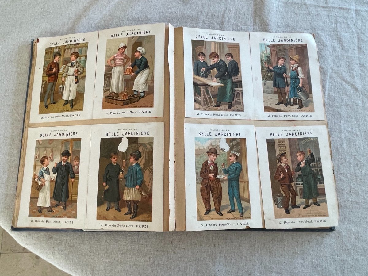 Old Album Of Advertising Chromolithographs And Decoupis End XIX Beginning XX Th-photo-3