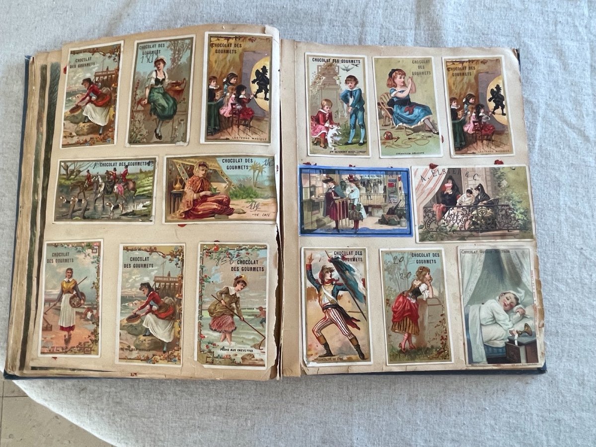 Old Album Of Advertising Chromolithographs And Decoupis End XIX Beginning XX Th-photo-7