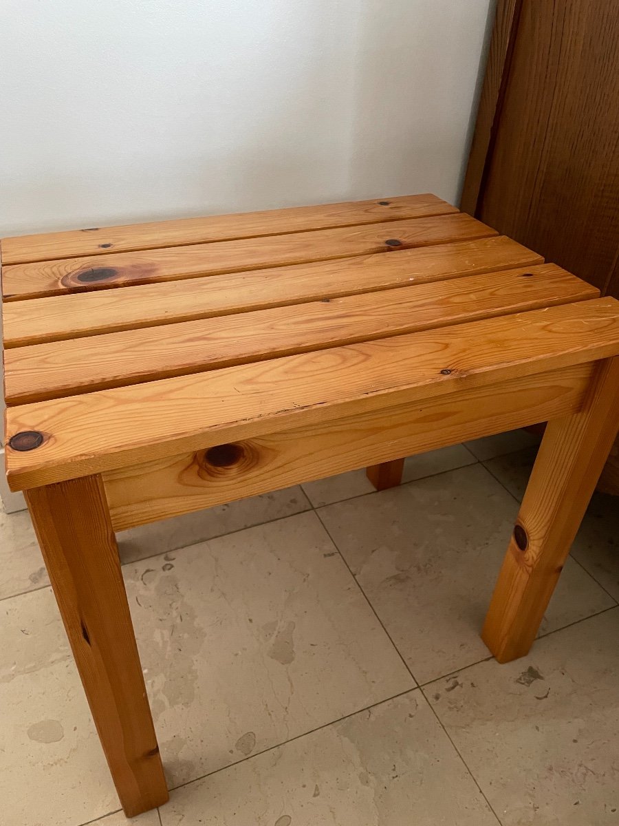 Vintage Esprit Coffee Table Cagette Station Design Late 20th Century-photo-3