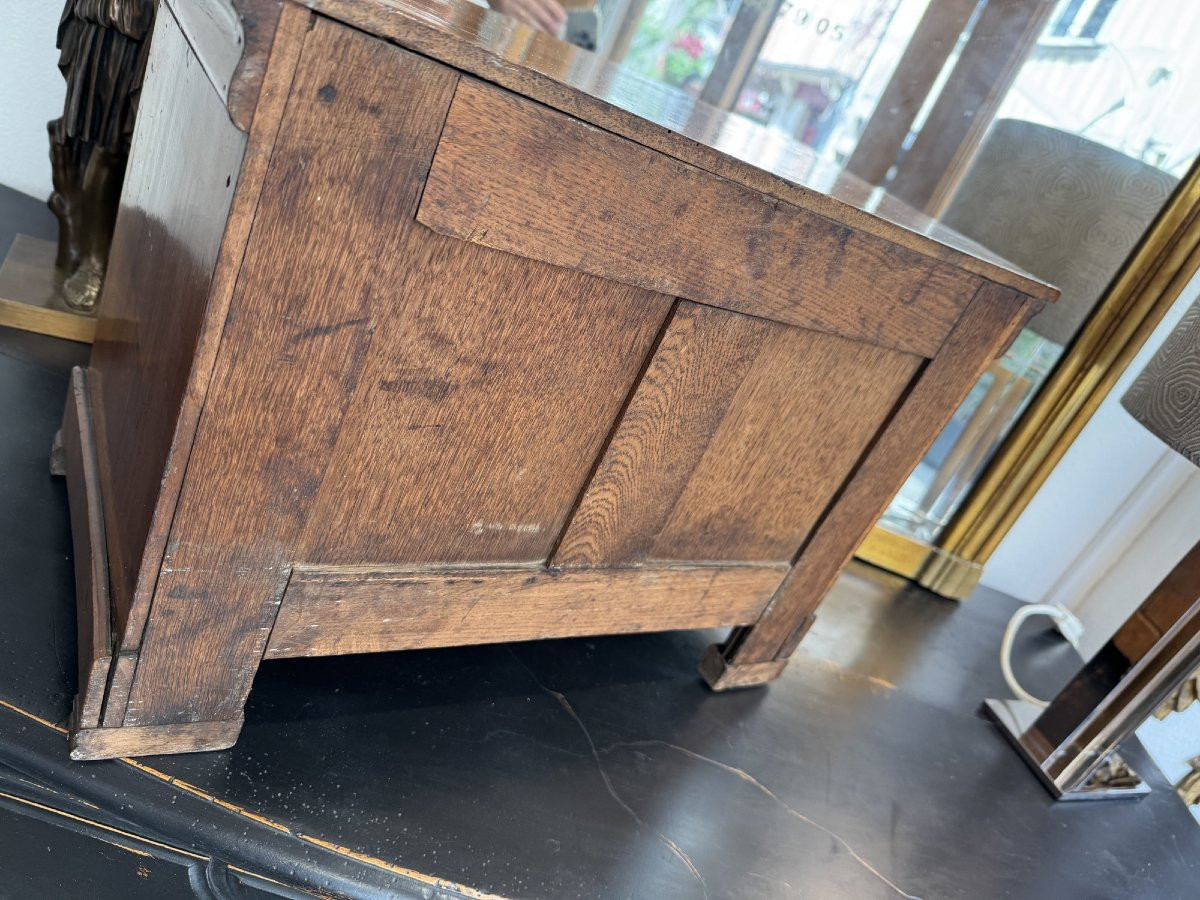 Ancienne commode de maitrise epoque XIX eme siècle vers 1840 compagnon  maîtrise coffret bijoux-photo-8