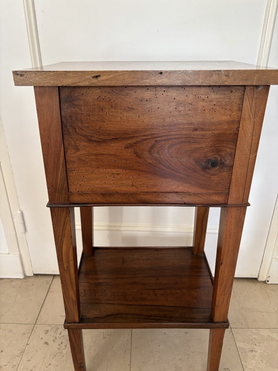 Antique Small 19th Century Directoire Style Fruitwood Flying Table, Bedside Table, Occasional Table -photo-2