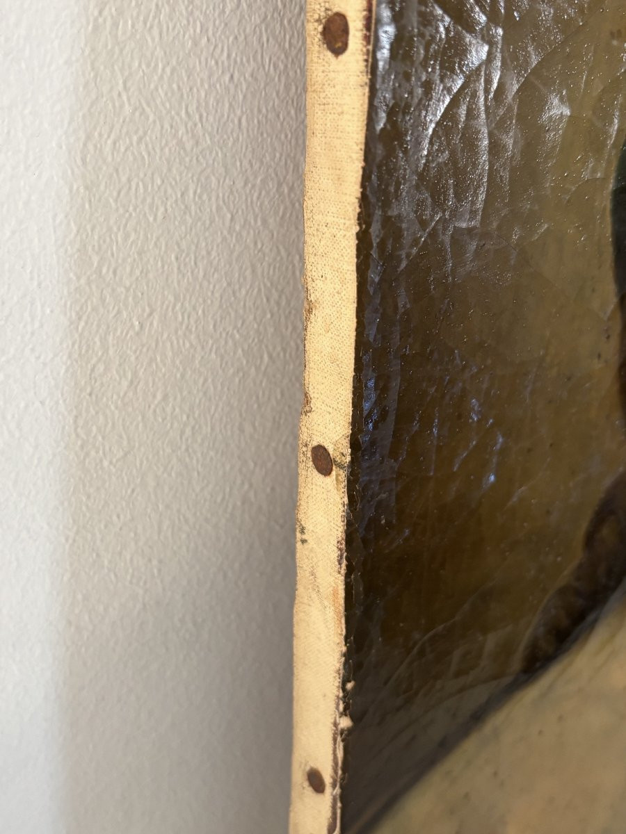 Christ With Thorns, Painting By Guido Reni, Ecce Homo, 18th Century, Oil On Canvas -photo-3