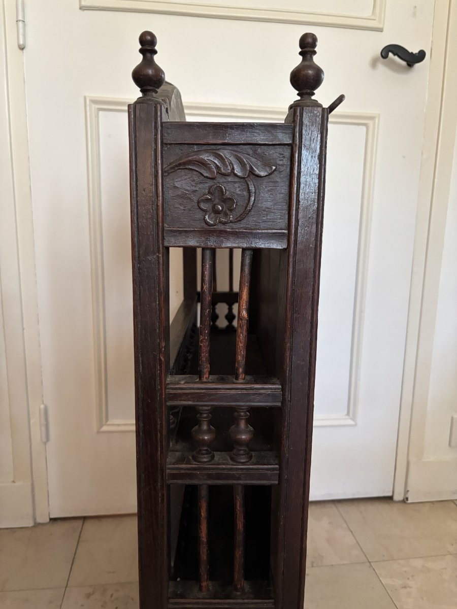 Ancien Verriot / Verriau / Verrier normand  étagère  vitrine XIX siècle normandie art populaire-photo-6