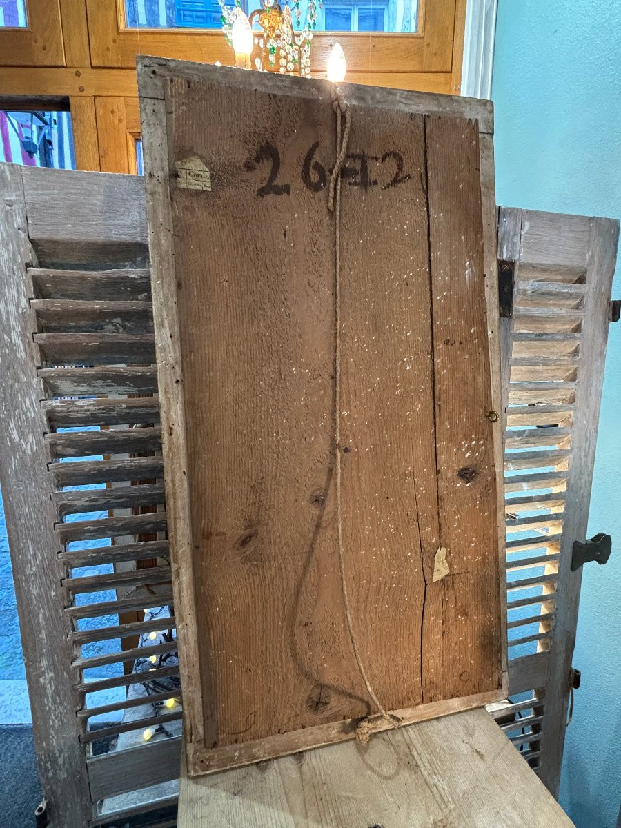 Antique Louis XVI Period Giltwood Mirror, Late 18th Century, Vertical And Horizontal-photo-4