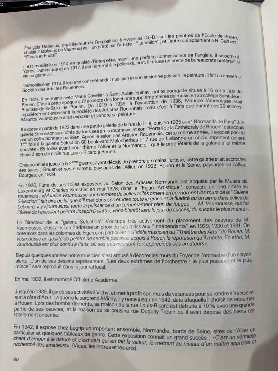 Antique Painting, Rouen School: Venice, Dorio Palace, By M. Vaumousse, Early 20th Century, Art Deco-photo-4