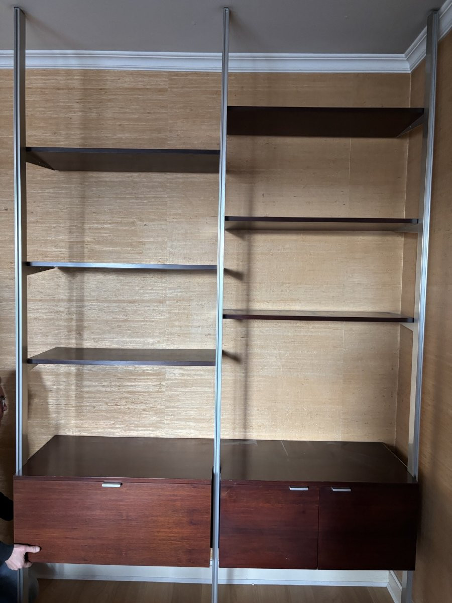 Vintage Css Modular Bookcase By George Nelson For Mobilier International, Circa 1960-photo-2