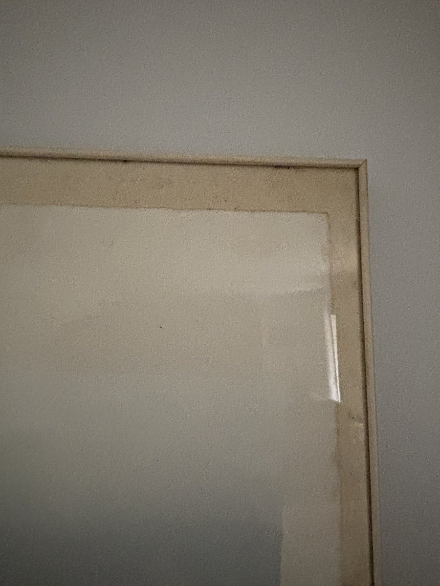 Rikizo , ancienne serigraphie / lithographie vers 1975 soleil levant vintage Japon Paris Tokyo-photo-3