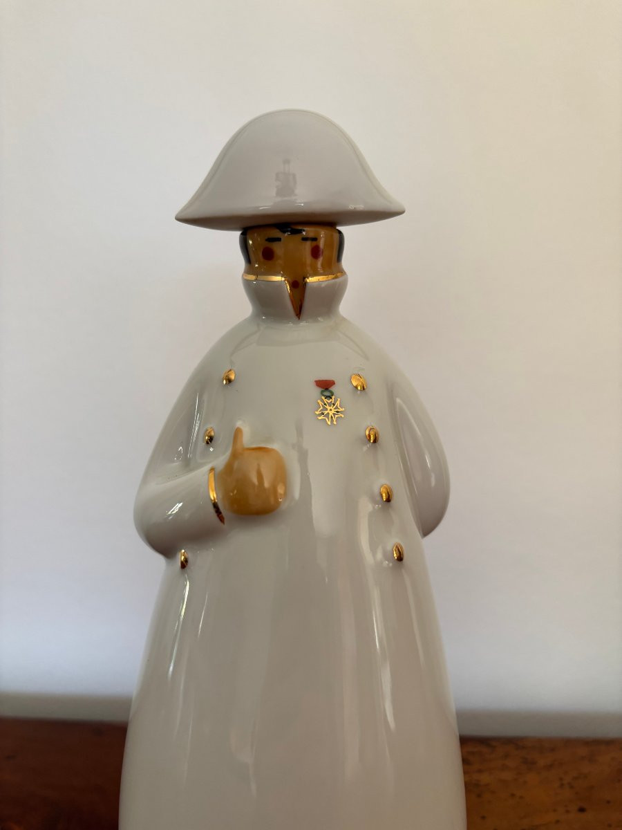 Ancien Flacon Robj Napoleon parfait état porcelaine de Limoges XX eme -photo-3