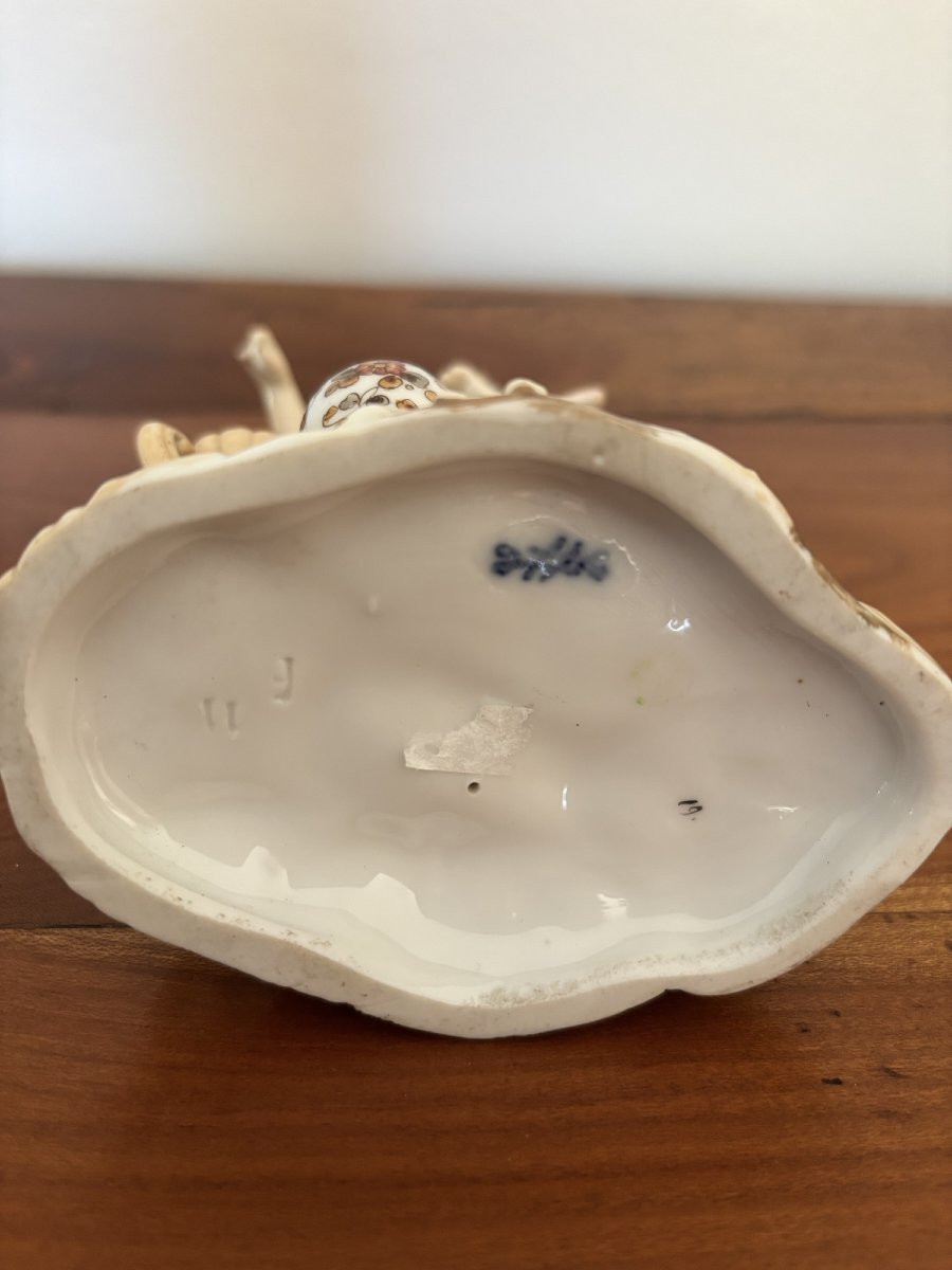 Antique Volkstedt Porcelain Statue Of An Oriental Dancer Circa 1880 Era Meissen XIX Eme-photo-7