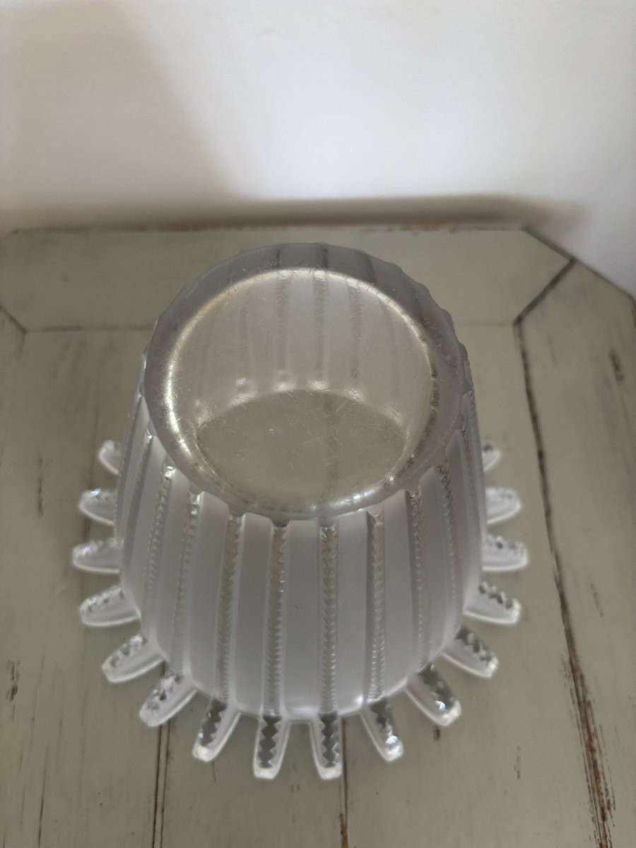 Antique Lalique France Art Deco Royat Vase XX Eme Siecle Cristal 1930-photo-7