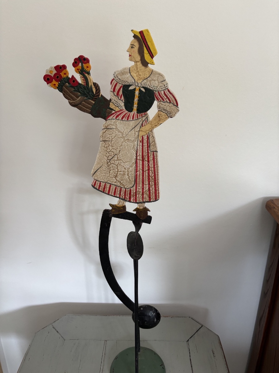 Antique Silk-screen Print From A Tavern, Early 20th Century, Folk Art, Bistro-photo-4