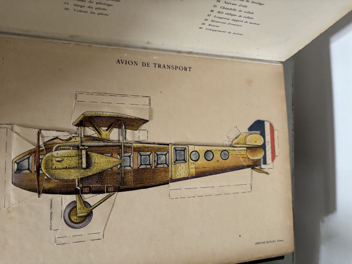 Encyclopédie de mécanique et d'électricité par Quillet 1924 ancien livre avec relief  carton-photo-3