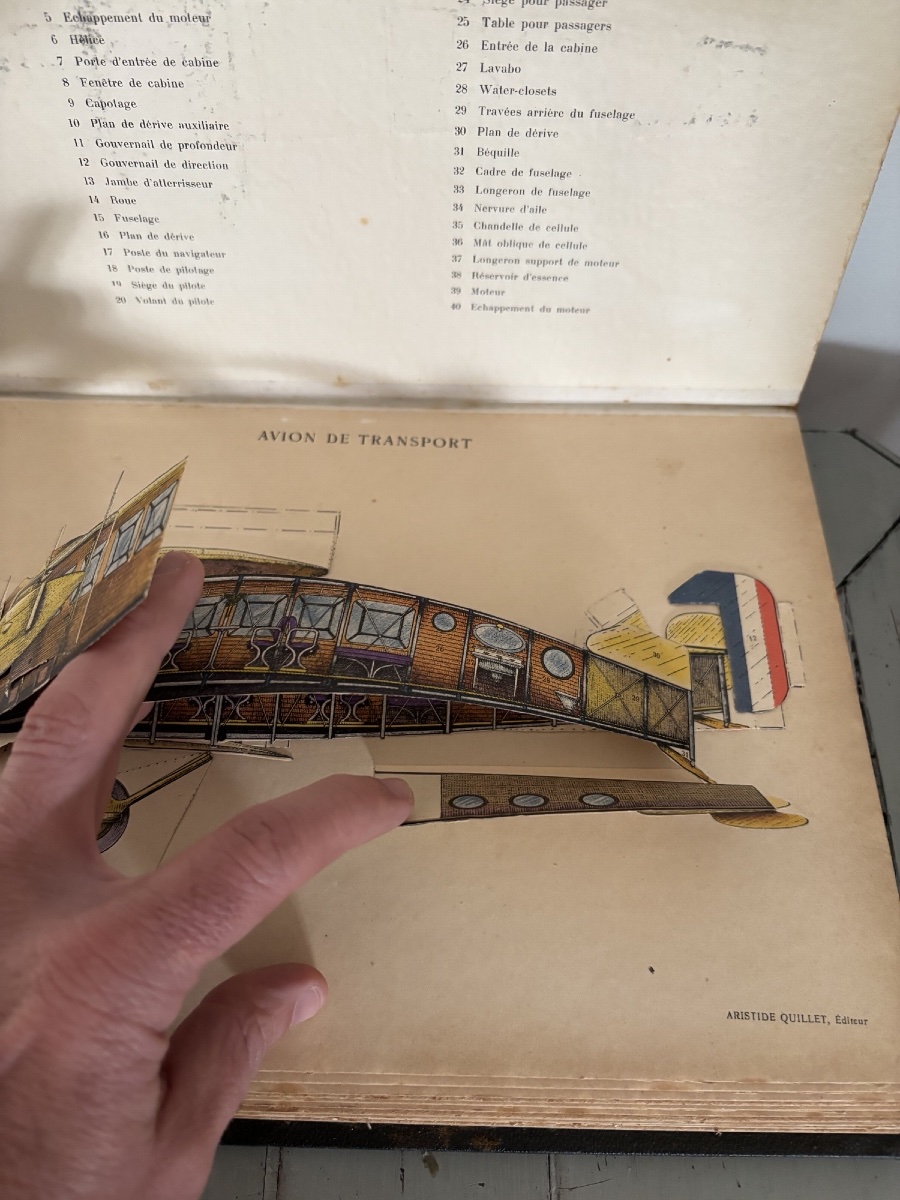 Encyclopédie de mécanique et d'électricité par Quillet 1924 ancien livre avec relief  carton-photo-5