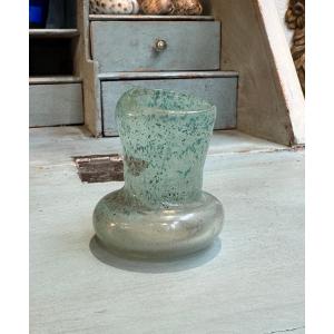 Ancien et tout petit vase en verre de Murano, milieu XX eme siècle 