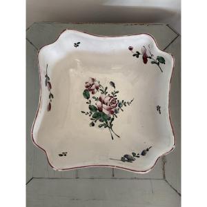 Antique Earthenware Dish From Eastern Strasbourg Late Eighteenth Early Nineteenth Les Islettes