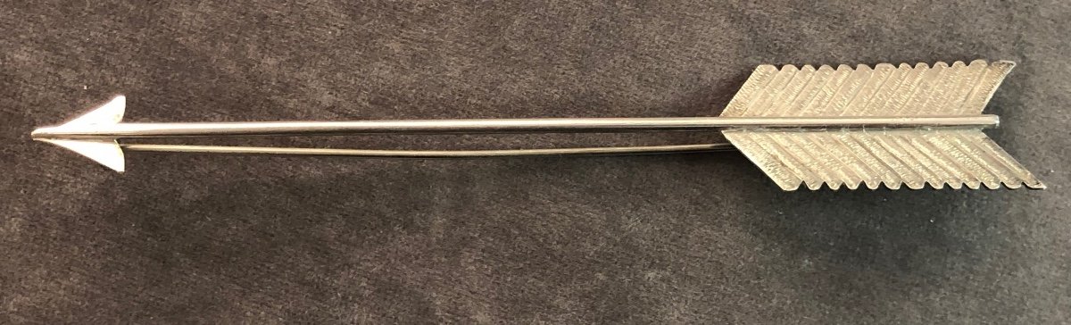 Silver Arrow Brooch