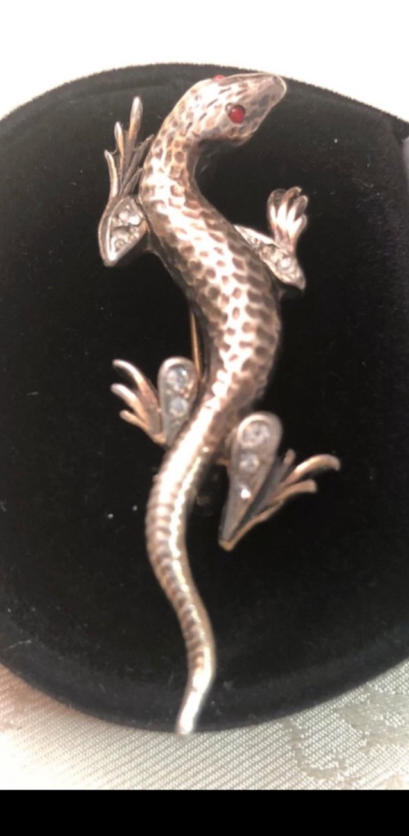 Broche Lézard -photo-2