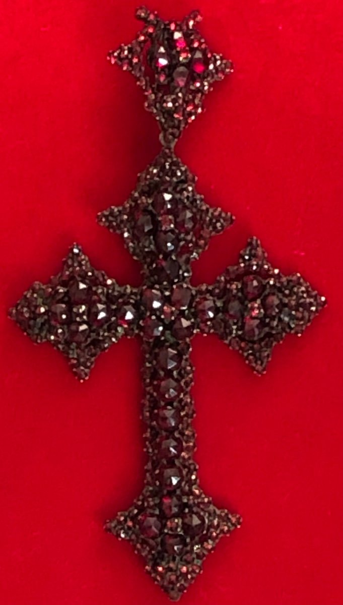 Croix 19ème Grenats -photo-2