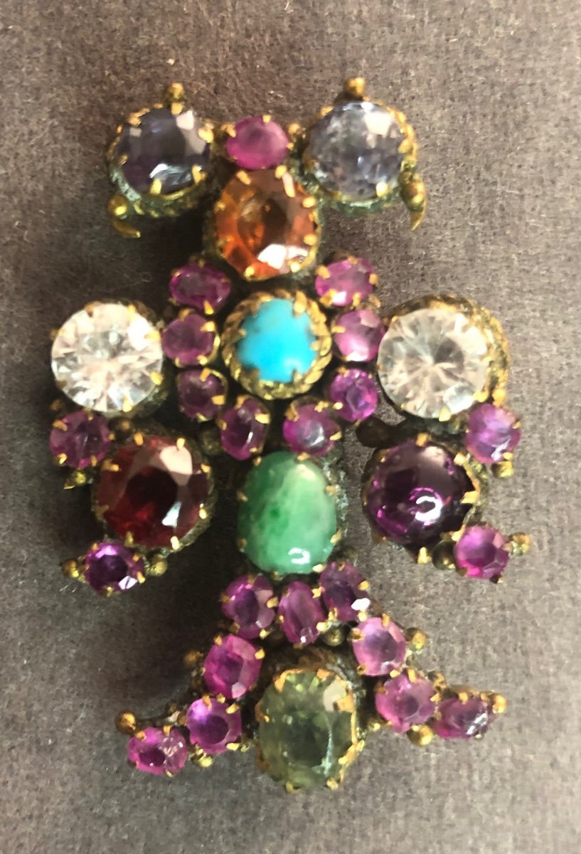 Semi-precious Stones Brooch-photo-1