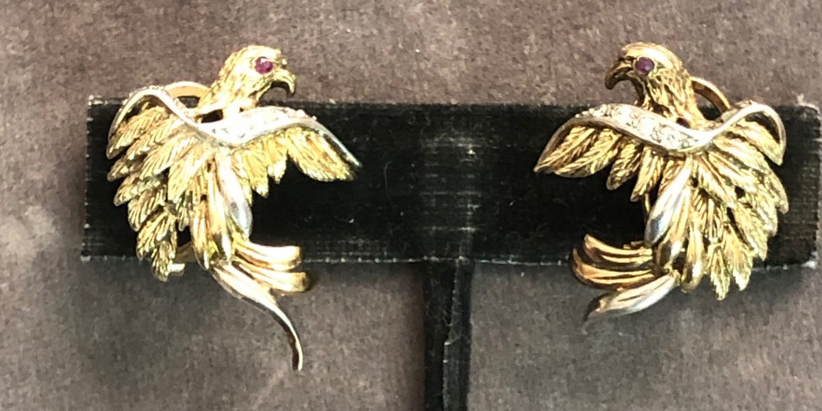 Boucles D’oreilles Oiseaux 