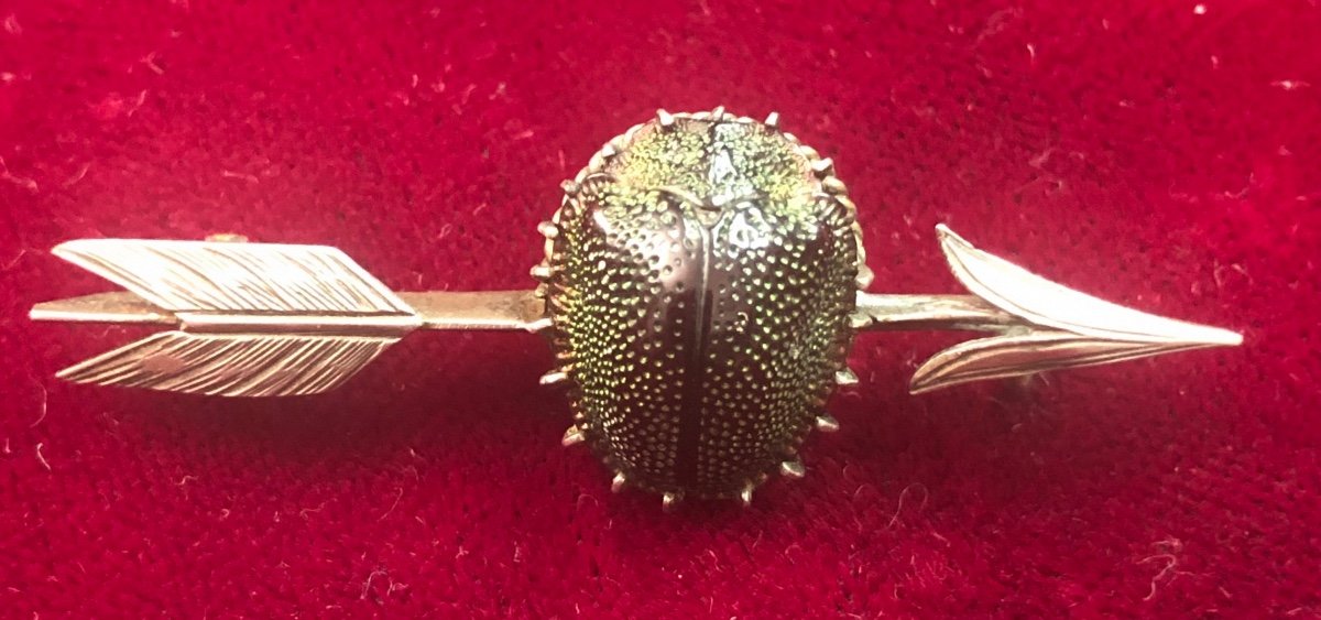 Broche Scarabée -photo-3